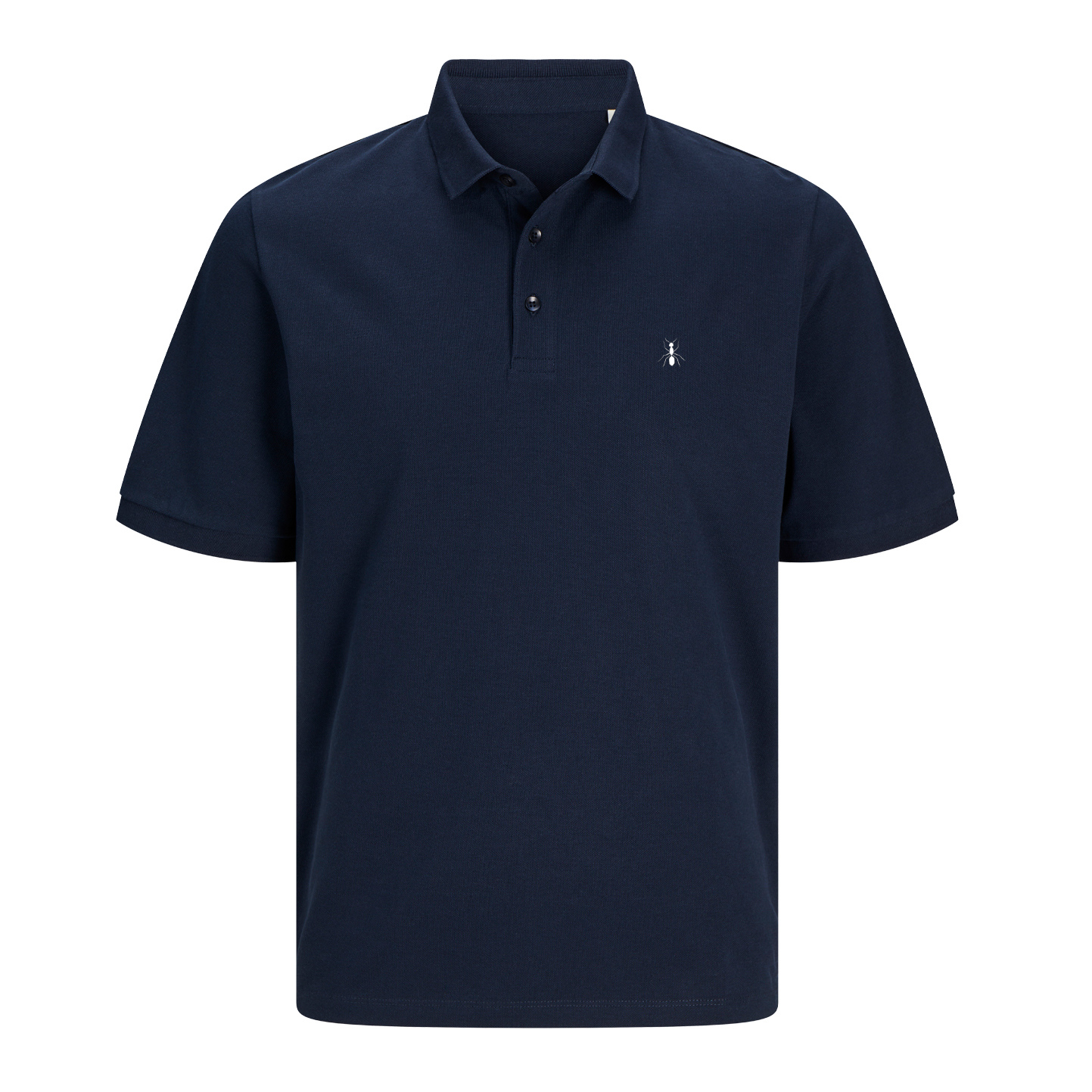 Polo NAVY con ricamo BUCI Man