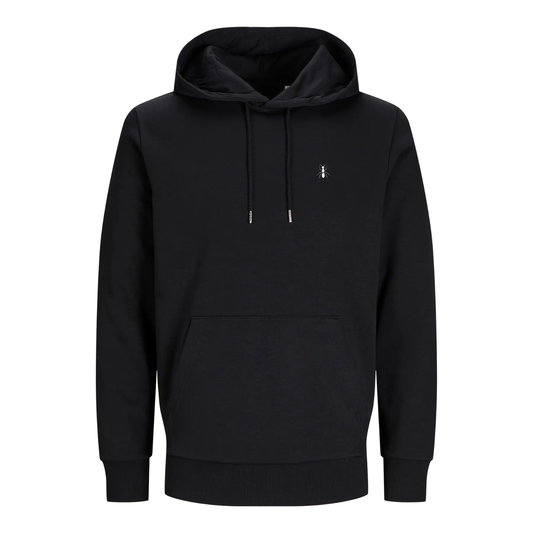 Felpa cappuccio BLACK con ricamo BUCI Man