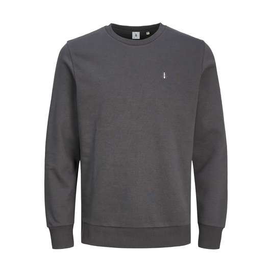 Felpa girocollo ASPHALT con ricamo BUCI Man