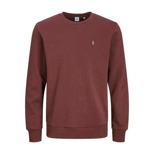 Felpa girocollo P. ROYALE con ricamo BUCI Man