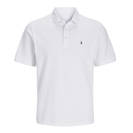 Polo WHITE con ricamo BUCI Man