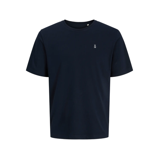 T-shirt NAVY con ricamo BUCI Man
